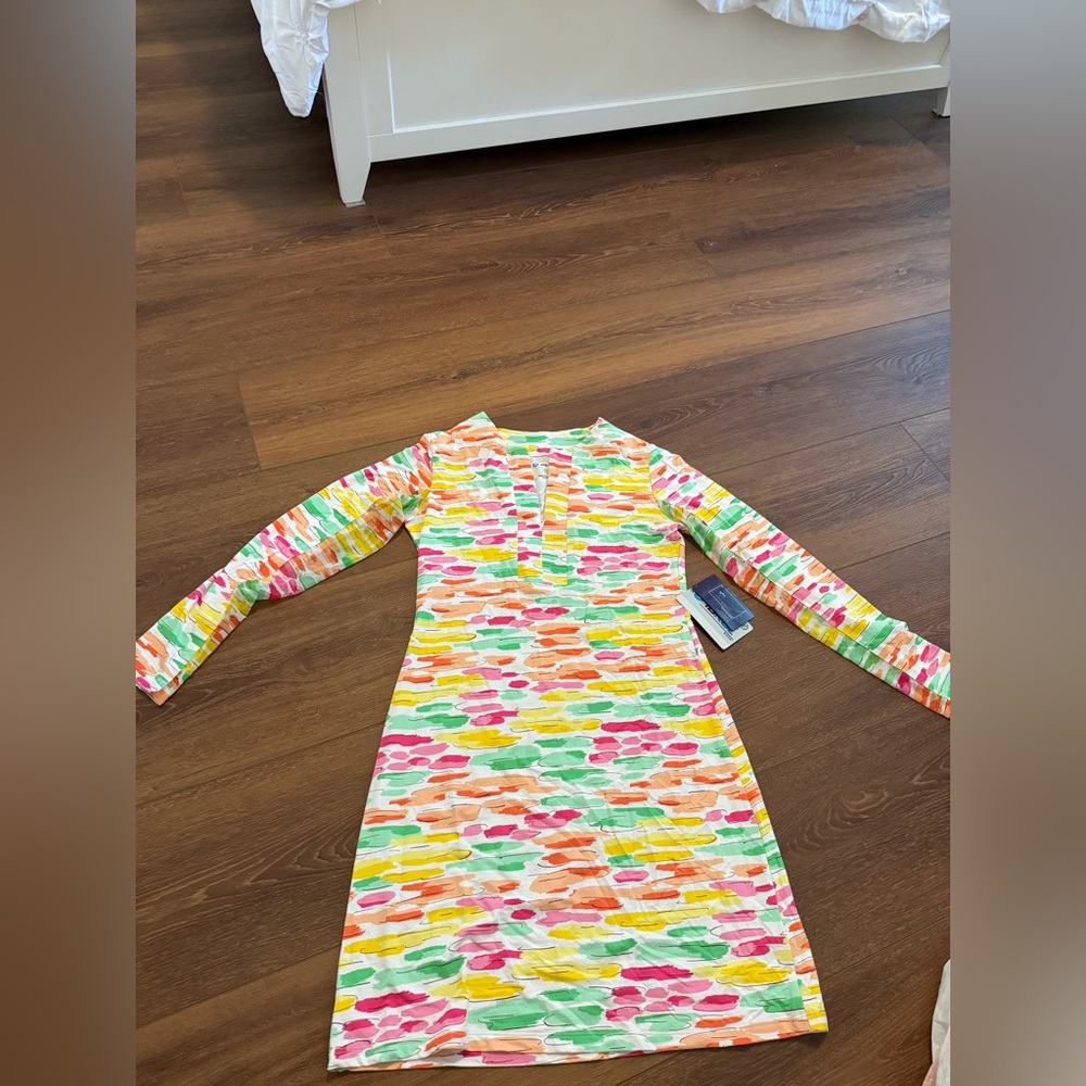 IBKUL Multicolor Abstract Print Top